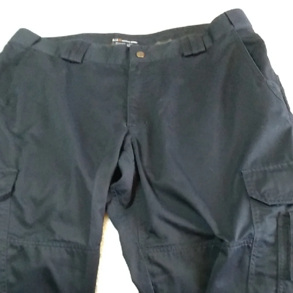 5.11‎ Tactical Cargo Pants with Multiple Pockets -Men's 40/30 -Navy Blue